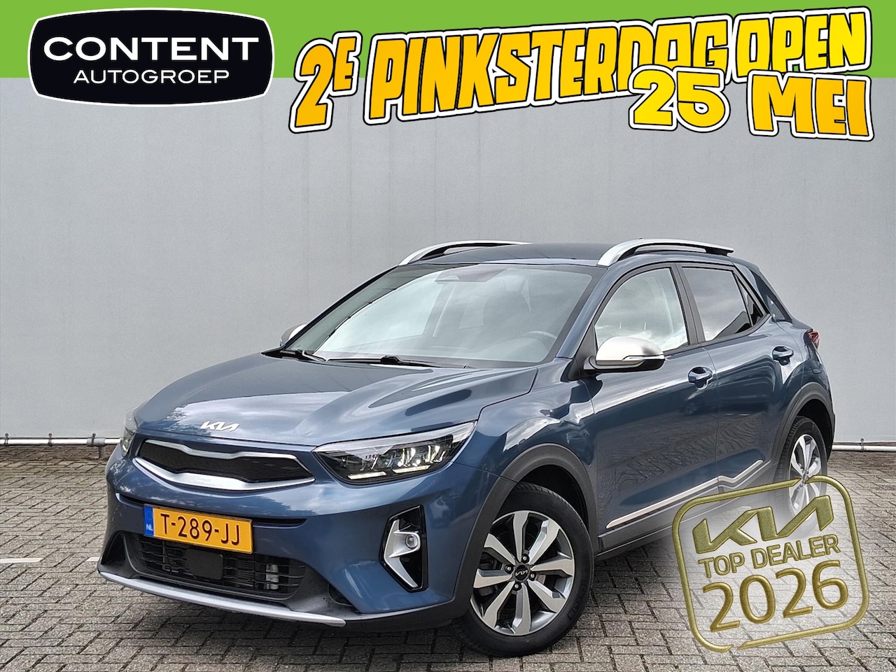 Kia Stonic - 1.0 T-GDi 120pk DCT7 DynamicPlusLine I Navi I Clima - AutoWereld.nl