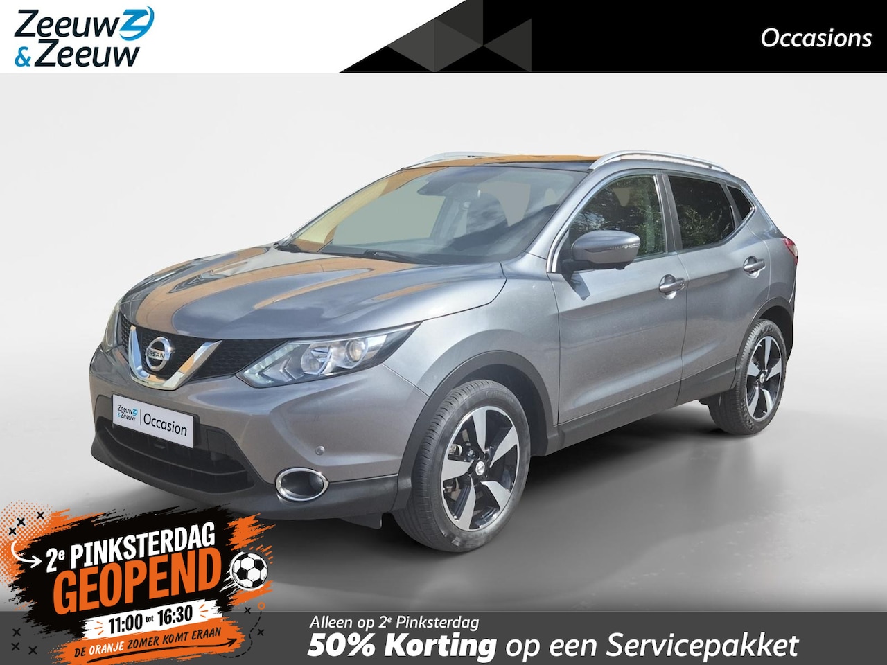 Nissan Qashqai - 1.2 Connect Edition | Trekhaak | Camera | Panorama Dak | Cruise & climate control | DAB | - AutoWereld.nl