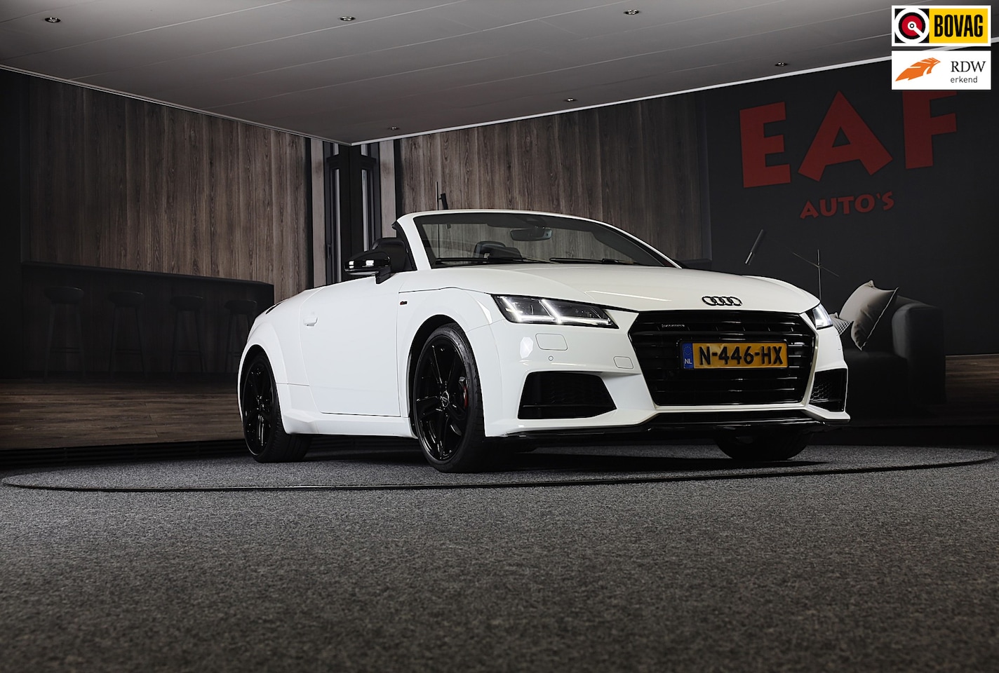 Audi TT Roadster - 2.0 TFSI Quattro S Line / 230 PK / Virtual Cockpit / AUT / Navi / Camera / Ecc / Elek Pakk - AutoWereld.nl