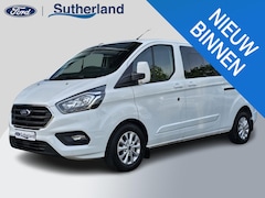 Ford Transit Custom - 320 2.0 TDCI L2H1 Limited DC | 170pk Automaat | Dubbele Cabine | Trekkhaak | Dubbele Schui