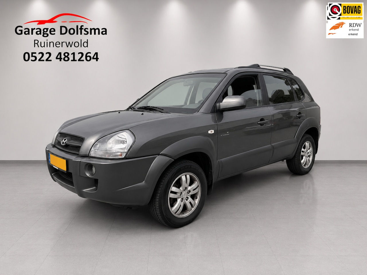 Hyundai Tucson - 2.0i Style Premium-Trekhaak-leer-stoelverw-camera- - AutoWereld.nl