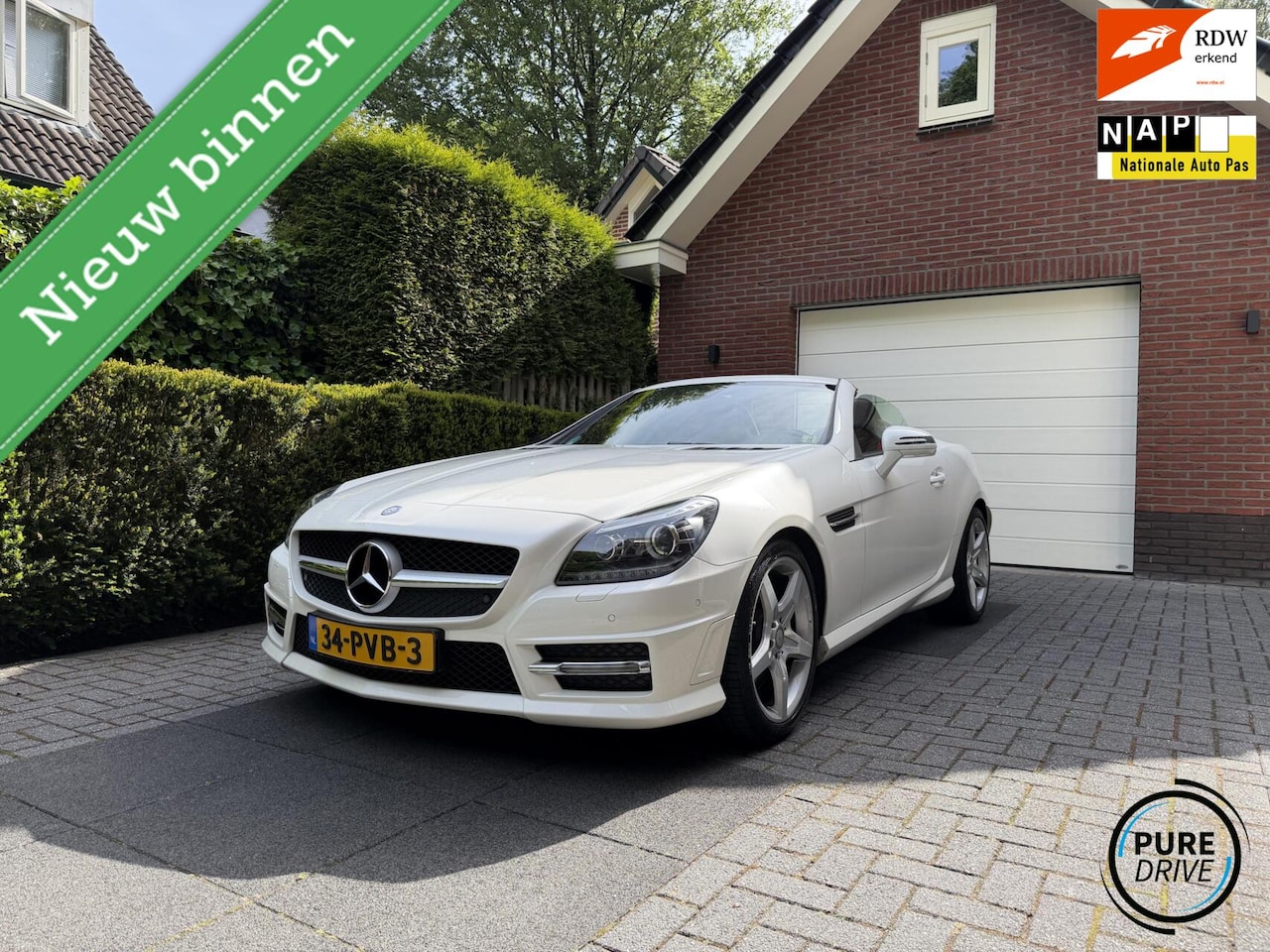Mercedes-Benz SLK-klasse - 200 AMG| Bj.2011 | Navi | Automaat - AutoWereld.nl