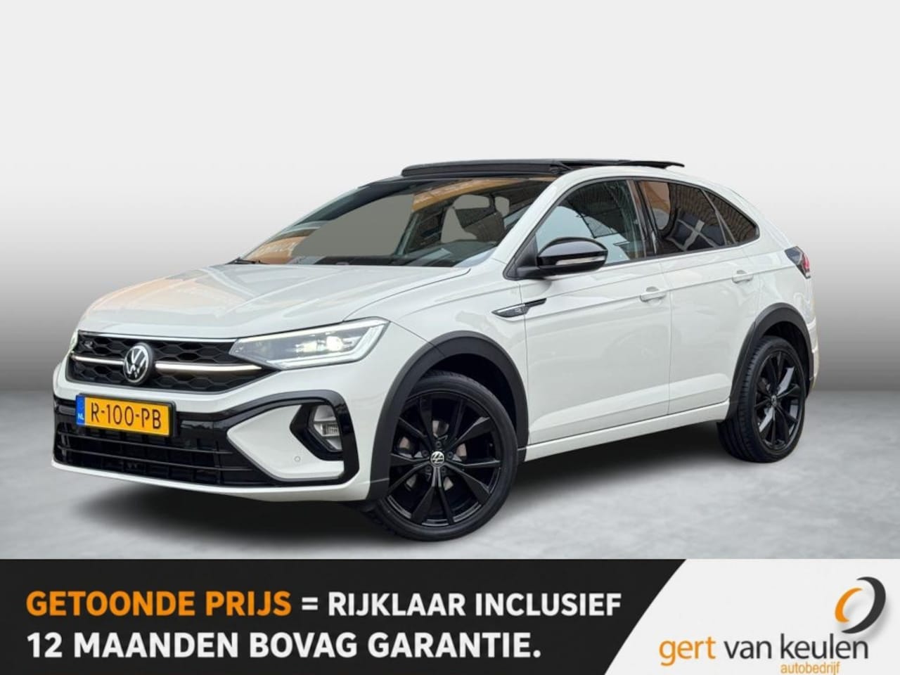 Volkswagen Taigo - 1.0 TSI DSG AUTOMAAT R-LINE SPORT PANODAK/LED/ACC/NL-AUTO/1E EIG. - AutoWereld.nl