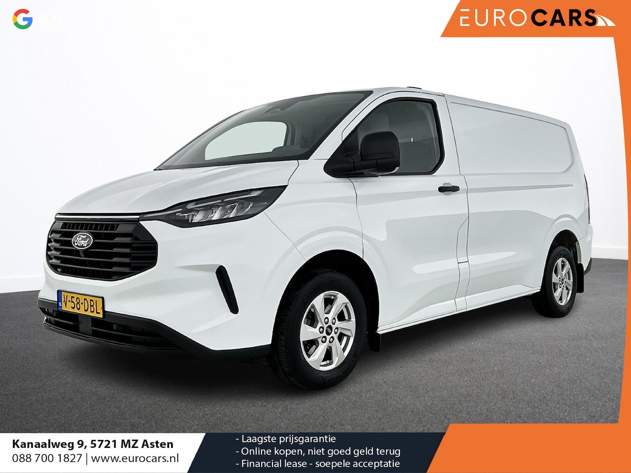 Ford Transit Custom - 280 2.0 TDCI L1H1 Trend Navi Cruise Camera Parkeersensoren Trekhaak - AutoWereld.nl