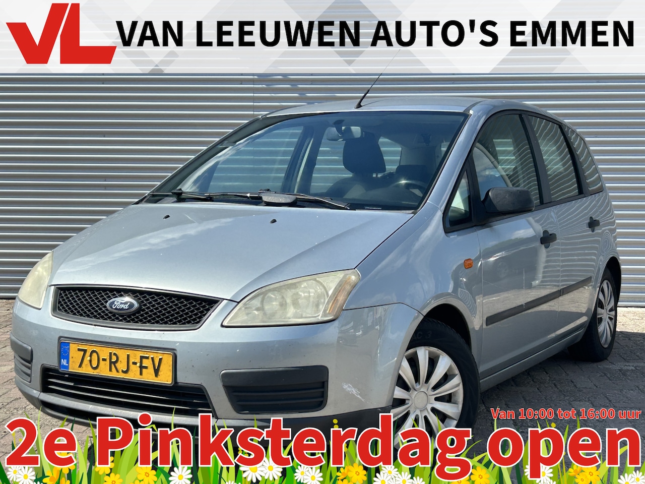 Ford Focus C-Max - 1.6-16V Ambiente | Nieuw Binnen | Zo Mee | Airco | Trekhaak | - AutoWereld.nl