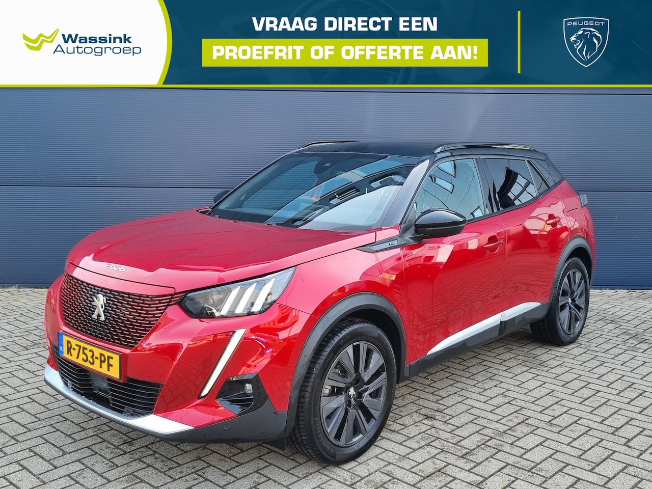 Peugeot e-2008 - EV GT Pack 50 kWh | Camera | Stoelverwarming | Apple Carplay | Alcantara Bekleding | Clima - AutoWereld.nl