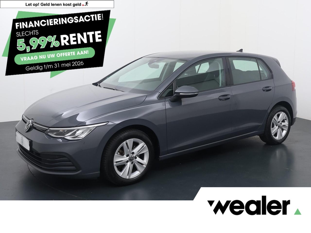Volkswagen Golf - 1.0 eTSI Life | 110 PK | Automaat | Navigatiesysteem | Adaptive cruise control | Achteruit - AutoWereld.nl