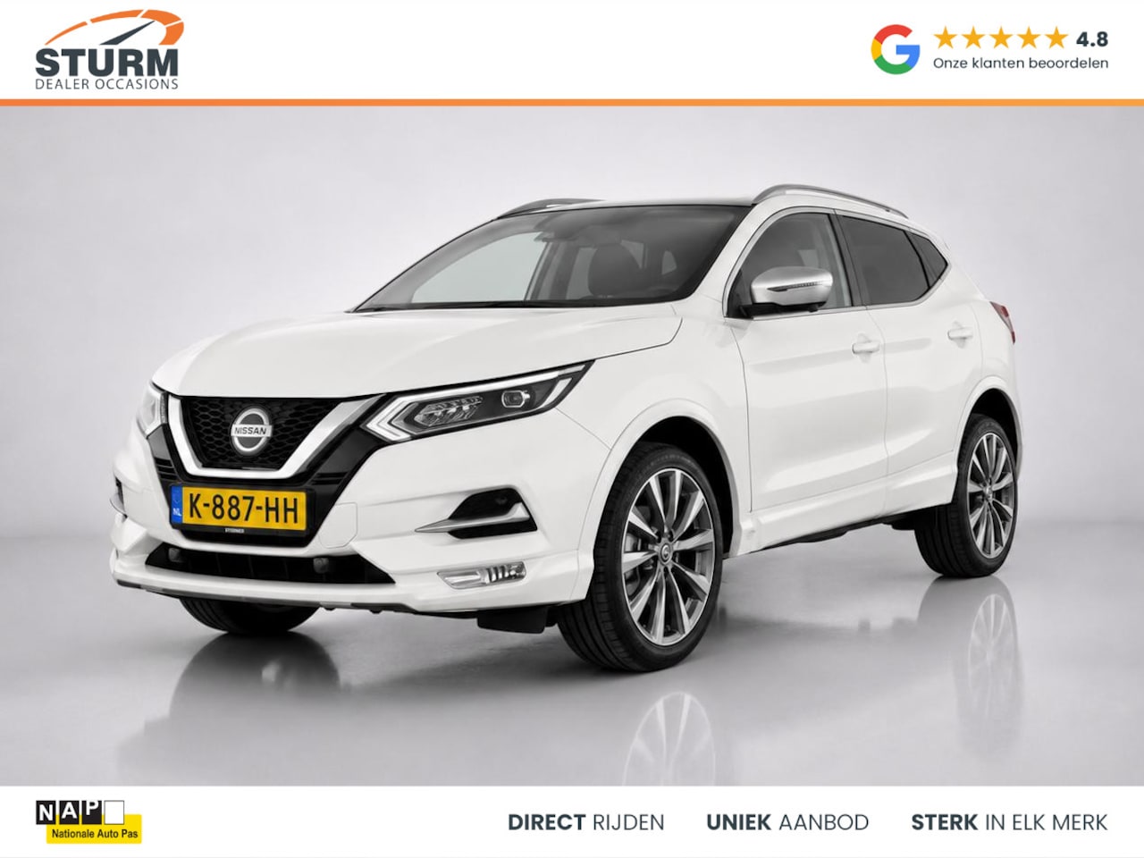 Nissan Qashqai - 1.3 DIG-T Tekna + incl. Trekhaak! - AutoWereld.nl