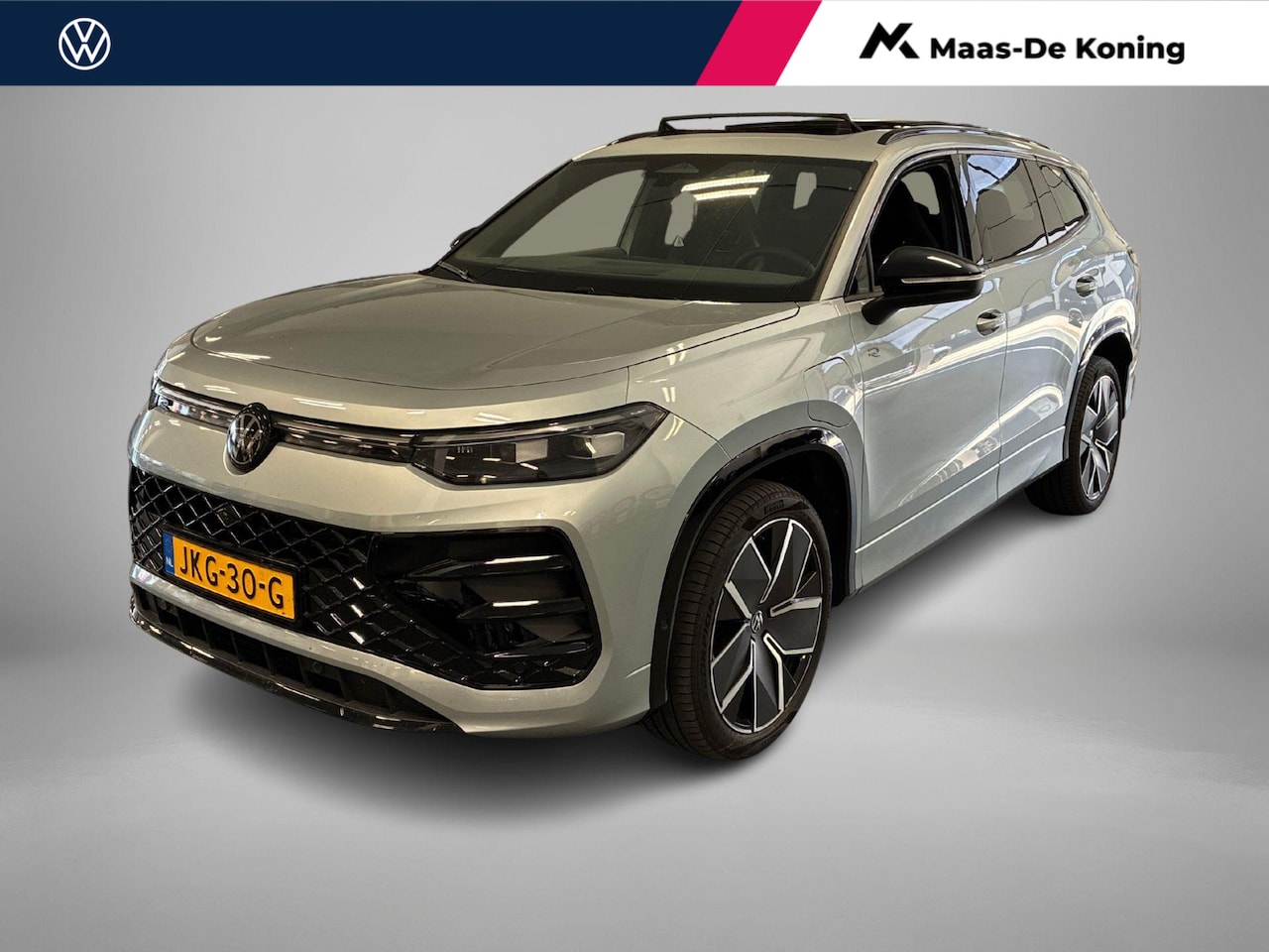 Volkswagen Tayron - 1.5 eHybrid 272pk DSG R-Line Edition · Panoramadak · Inklap. Trekhaak · 360 Camera · Matri - AutoWereld.nl