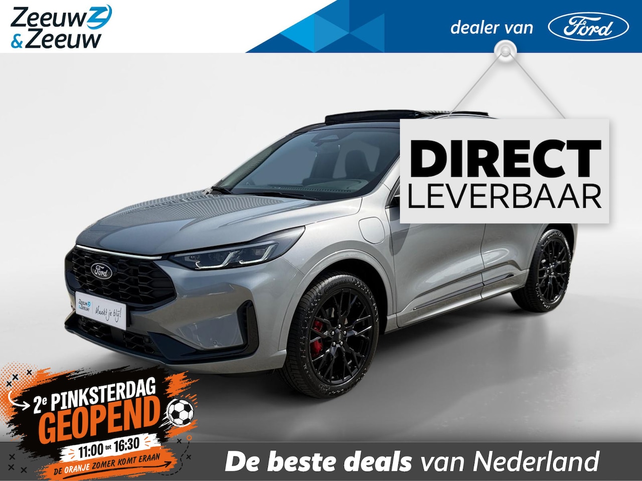 Ford Kuga - 2.5 PHEV BlueCruise Edition | Direct Leverbaar | Prijs Inclusief €5.000,- Ford Voordeel | - AutoWereld.nl