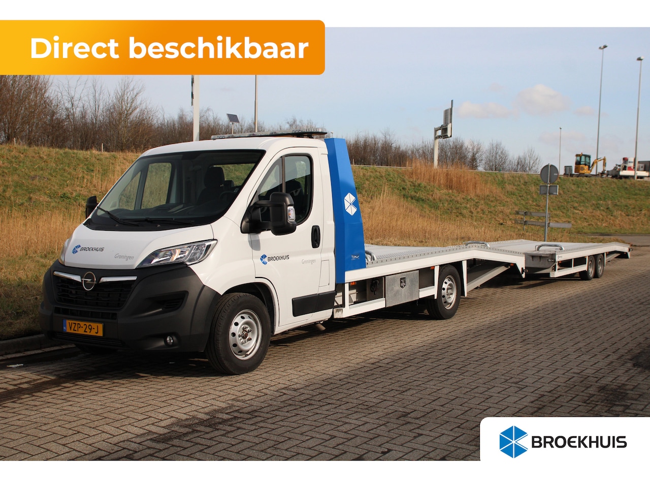 Opel Movano - 2.2D 165 L3 Autotransporter + aanhanger | Luchtvering | Tijhof Aluliner | Navigatie | Appl - AutoWereld.nl