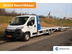 Opel Movano - 2.2D 165 L3 Autotransporter + aanhanger | Luchtvering | Tijhof Aluliner | Navigatie | Appl