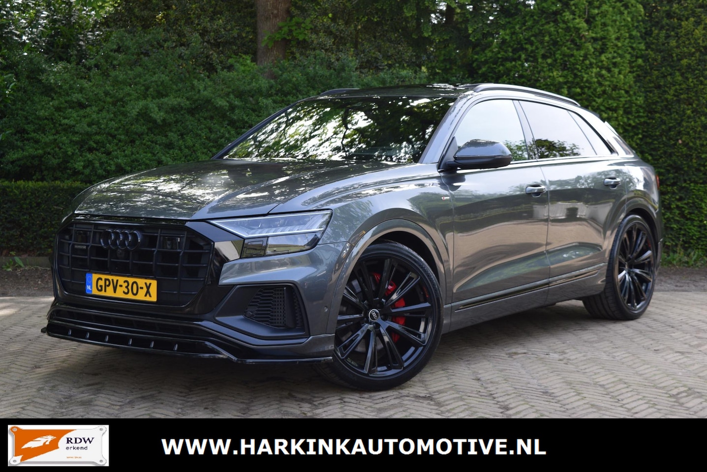 Audi Q8 - 55 TFSI e quattro S-line | HUD | RS-stoelen | Stoelkoeling | Panoramdak | Trekhaak - AutoWereld.nl