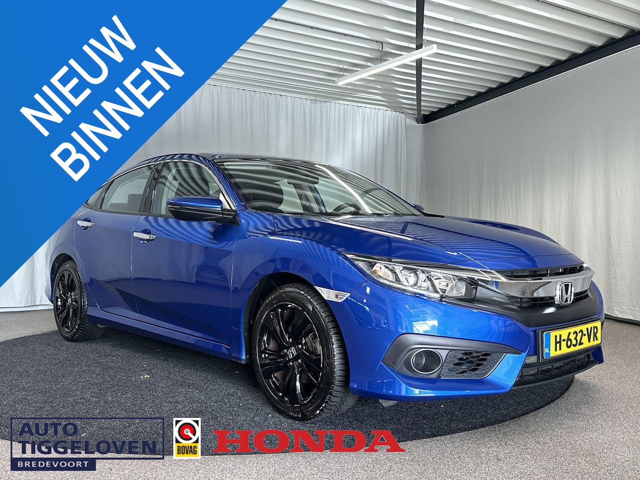 Honda Civic - 1.5 i-VTEC Comfort Trekhaak | LED - AutoWereld.nl
