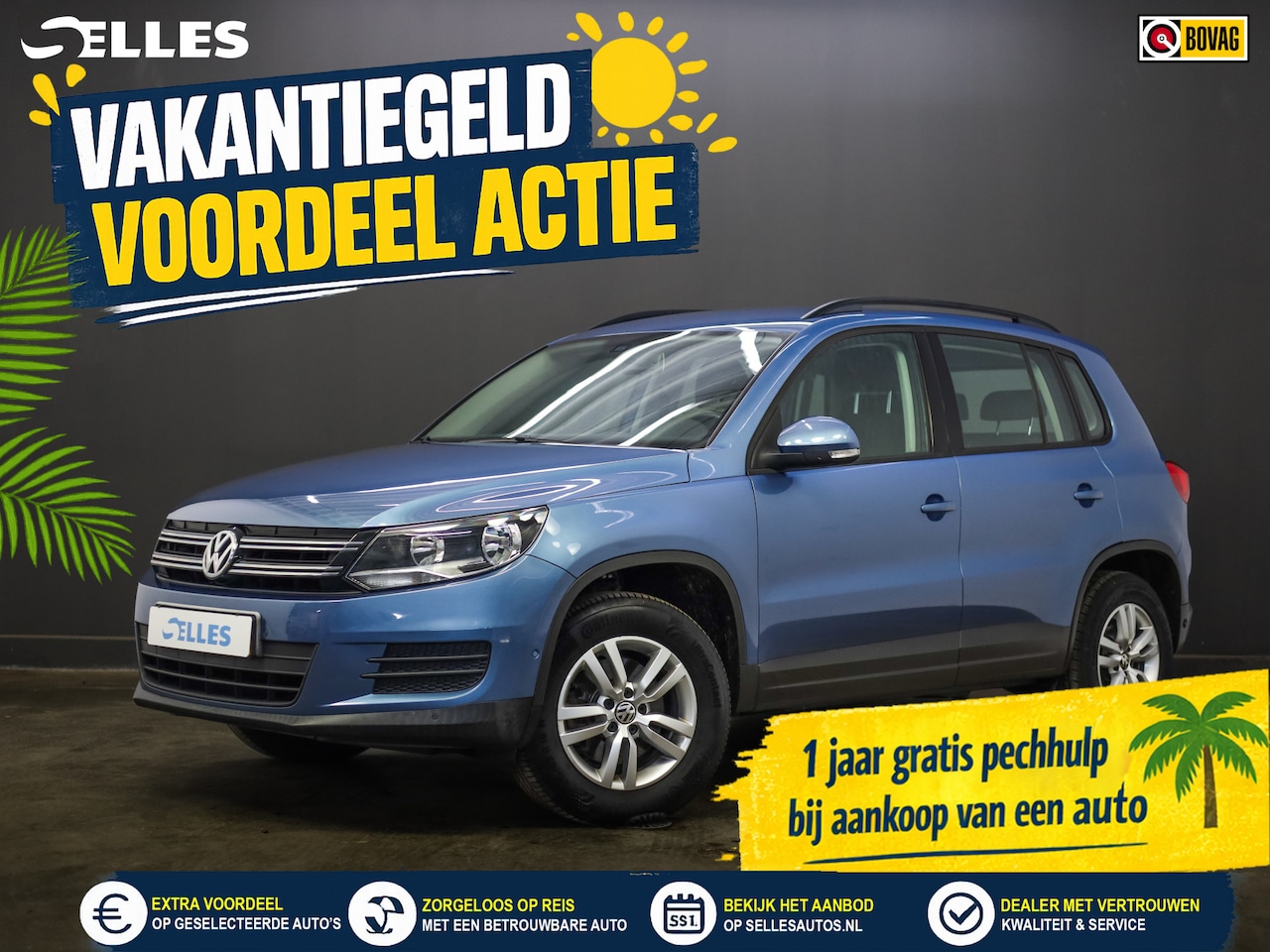 Volkswagen Tiguan - 1.4 TSI Comfort&Design | Trekhaak - AutoWereld.nl