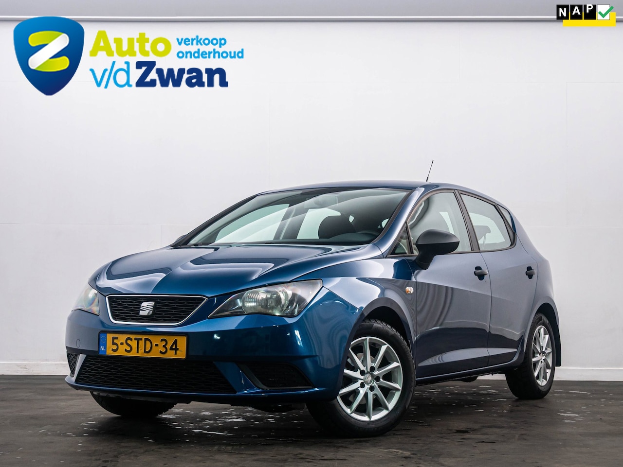 SEAT Ibiza - 1.2 TSI Enjoy Clima/Radio/Airco/trekhaak/15"LMV - AutoWereld.nl