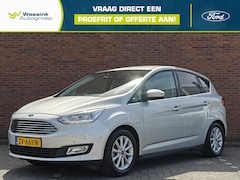 Ford C-Max - 1.0 Titanium | Unieke KM Stand | Navigatie | Climate Control | Sensoren Voor + Achter | Ca