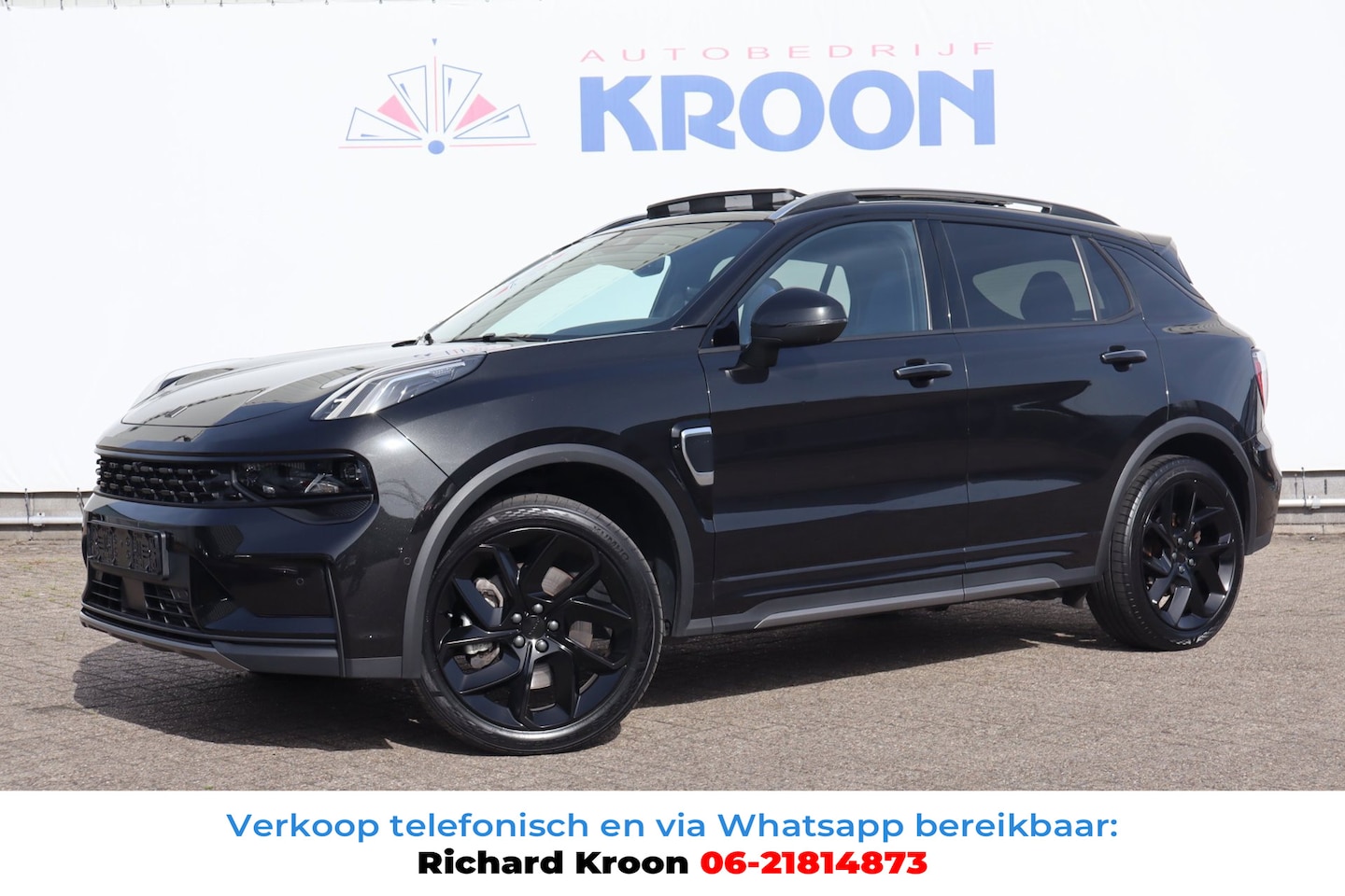 Lynk & Co 01 - 1.5 PHEV 70km Elektrisch I MY23 Black Edition|Carplay|Pano|Memory seats| 1.800 KG Trekgewi - AutoWereld.nl