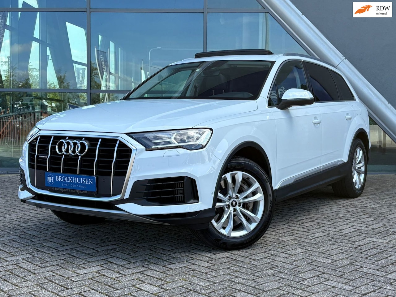 Audi Q7 - 55 TFSI e Plug in Hybride quattro Pro Line Panoramadak / Bang Olufsen / Camera - AutoWereld.nl