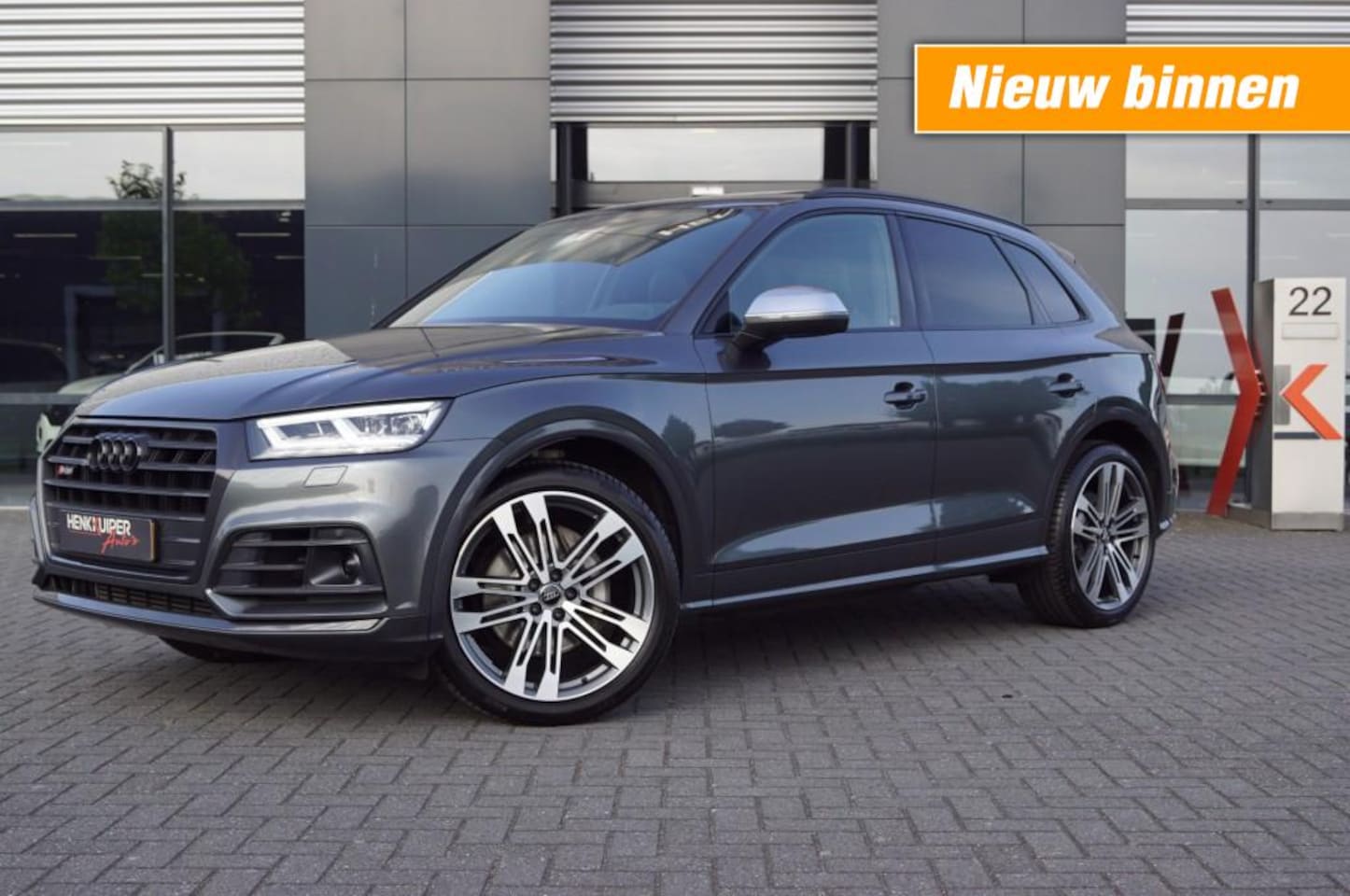 Audi SQ5 - 3.0 TFSI V6 quattro 354 pk / Panodak /Luchtvering /Sportstoelen leer/Camera / 21 Inch LM - AutoWereld.nl