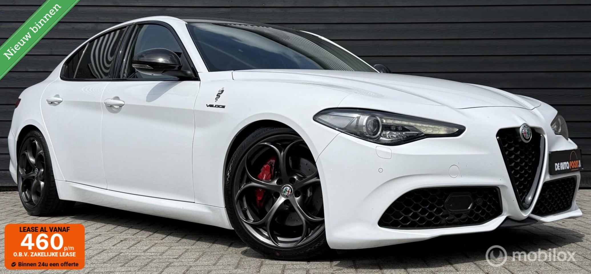 Alfa Romeo Giulia - 2.0 T AWD Q4 Veloce Leder/Camera/LED/Navi/19" - AutoWereld.nl
