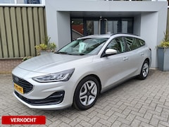 Ford Focus Wagon - 1.0 EcoBoost Hybrid Titanium | Nieuw model | Cruis Controle | App-connect | 125pk | Airco