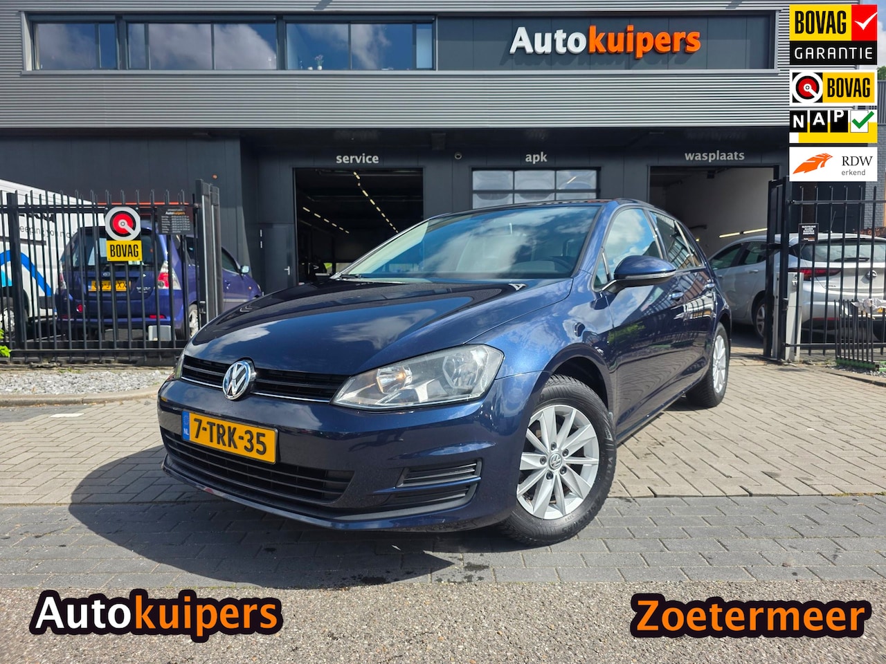 Volkswagen Golf - 1.2 TSI Comfortline | Met o.a. cruise control, climate control, navigatie, bluetooth telef - AutoWereld.nl