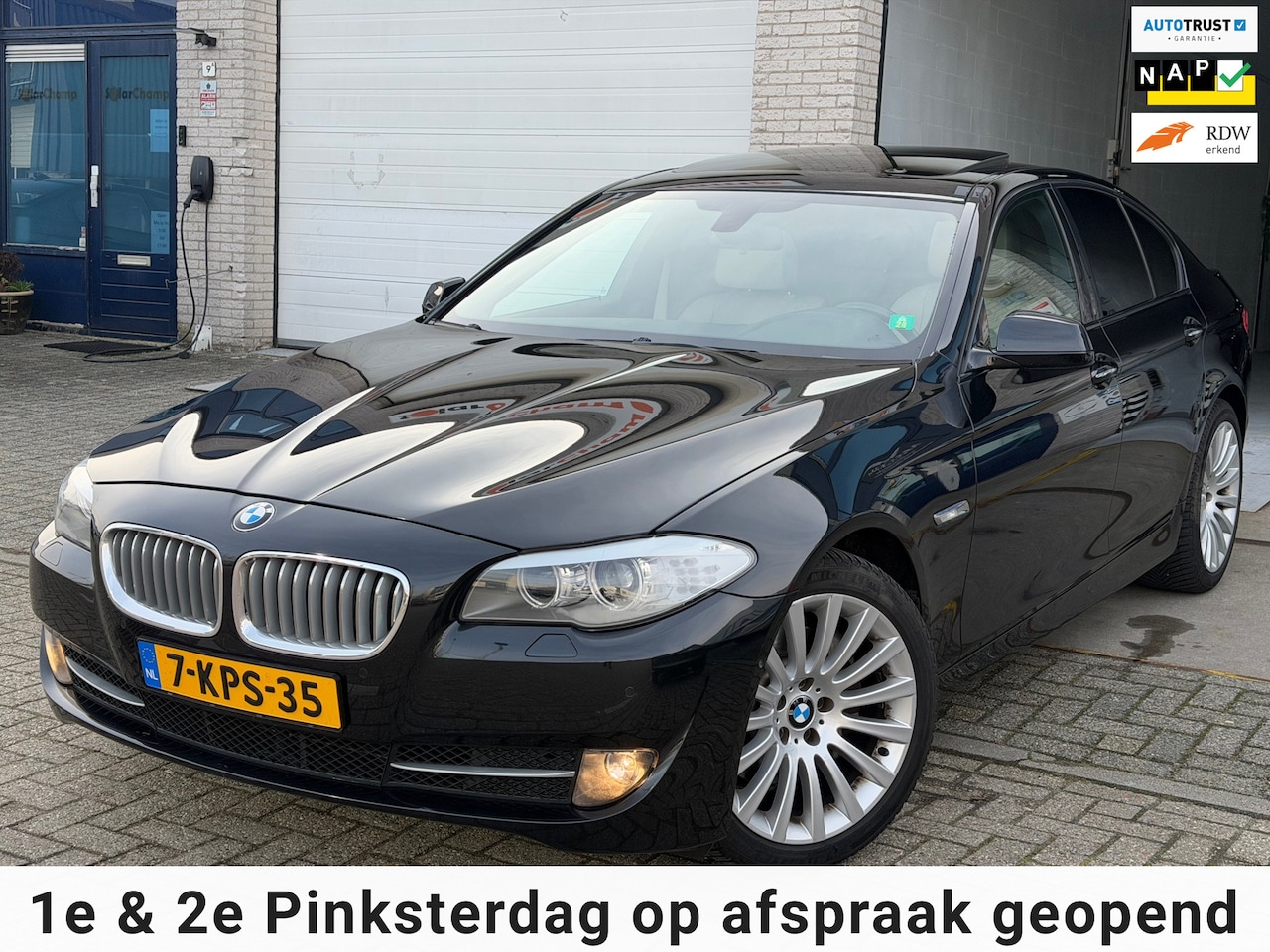BMW 5-serie - 528i/ M pakket/ nap/ 3e EIG/ dealeronderhouden/ 1jaar apk/ volle opties. - AutoWereld.nl