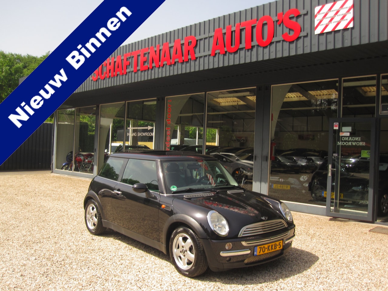 MINI Cooper - Mini 1.6 Chili met open dak zeer nette auto apk 19-03-2027 - AutoWereld.nl