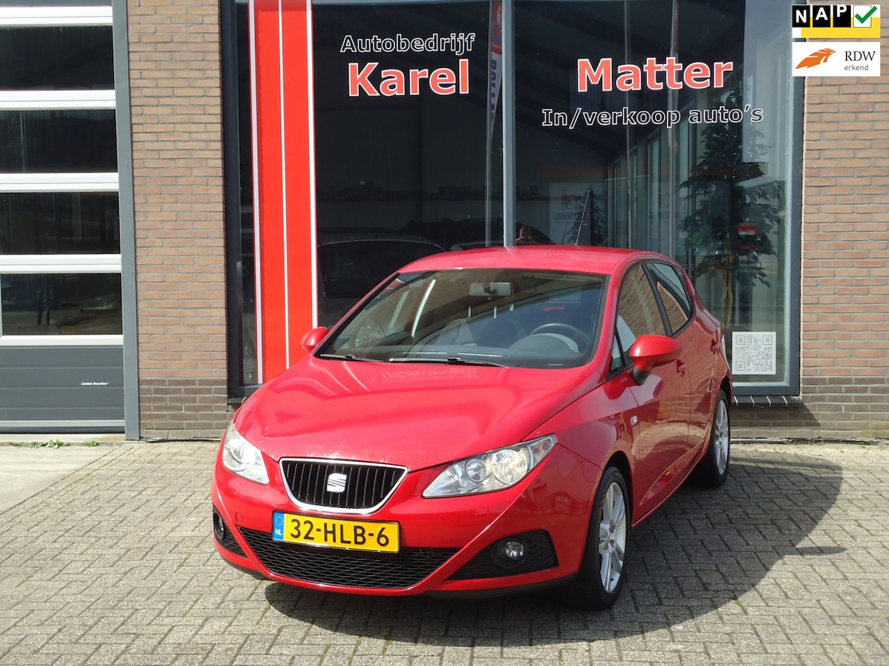 SEAT Ibiza - 1.4 Sport-up *AIRCO* *CRUISE CONTROL* *APK T/M 22-05-2027* - AutoWereld.nl