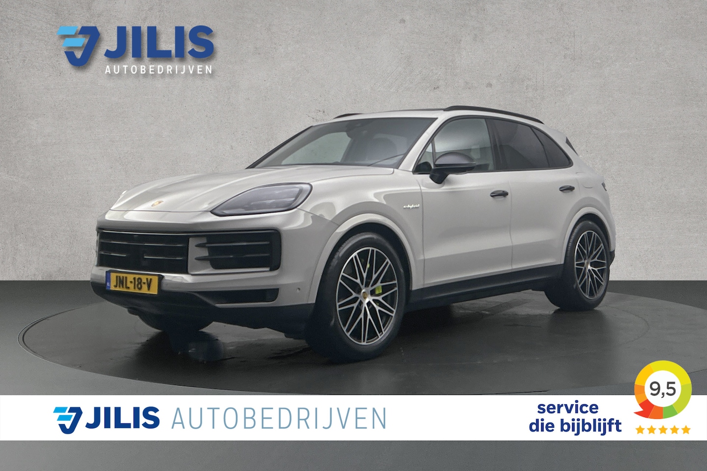 Porsche Cayenne - 3.0 S E-Hybrid Black Edition | Panoramadak | Luchtvering | Trekhaak | Lederen bekleding - AutoWereld.nl