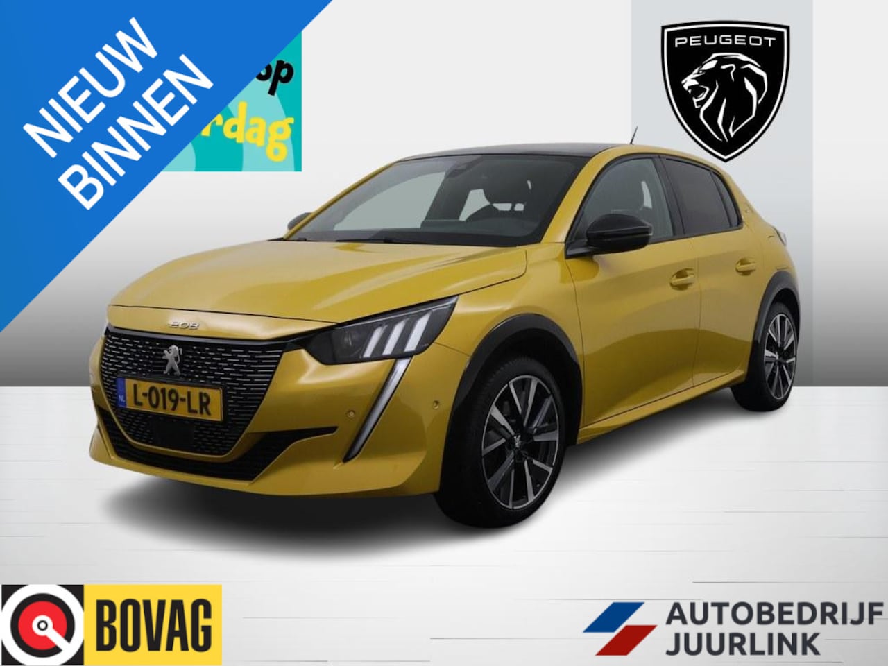 Peugeot 208 - 1.2T 100pk GT Pano/Nav/Camera/Led/Keyless/CarPlay/ H.Leder/Ecc/Sport.Stoelen - AutoWereld.nl