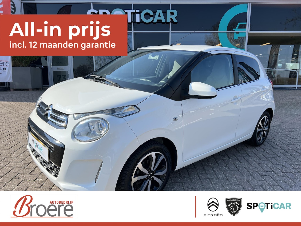 Citroën C1 - 1.0 VTi 68 pk Shine ETG Automaat 5 drs Achteruitrijcamera - AutoWereld.nl