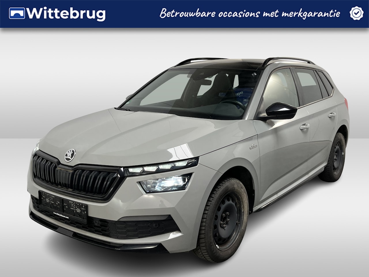 Skoda Kamiq - 1.0 TSI Monte Carlo / AUTOMAAT/ PANO/ SMARTLINK/ CRUISE CONTROL/ STOELVERWARM./ ELEK.BESTU - AutoWereld.nl