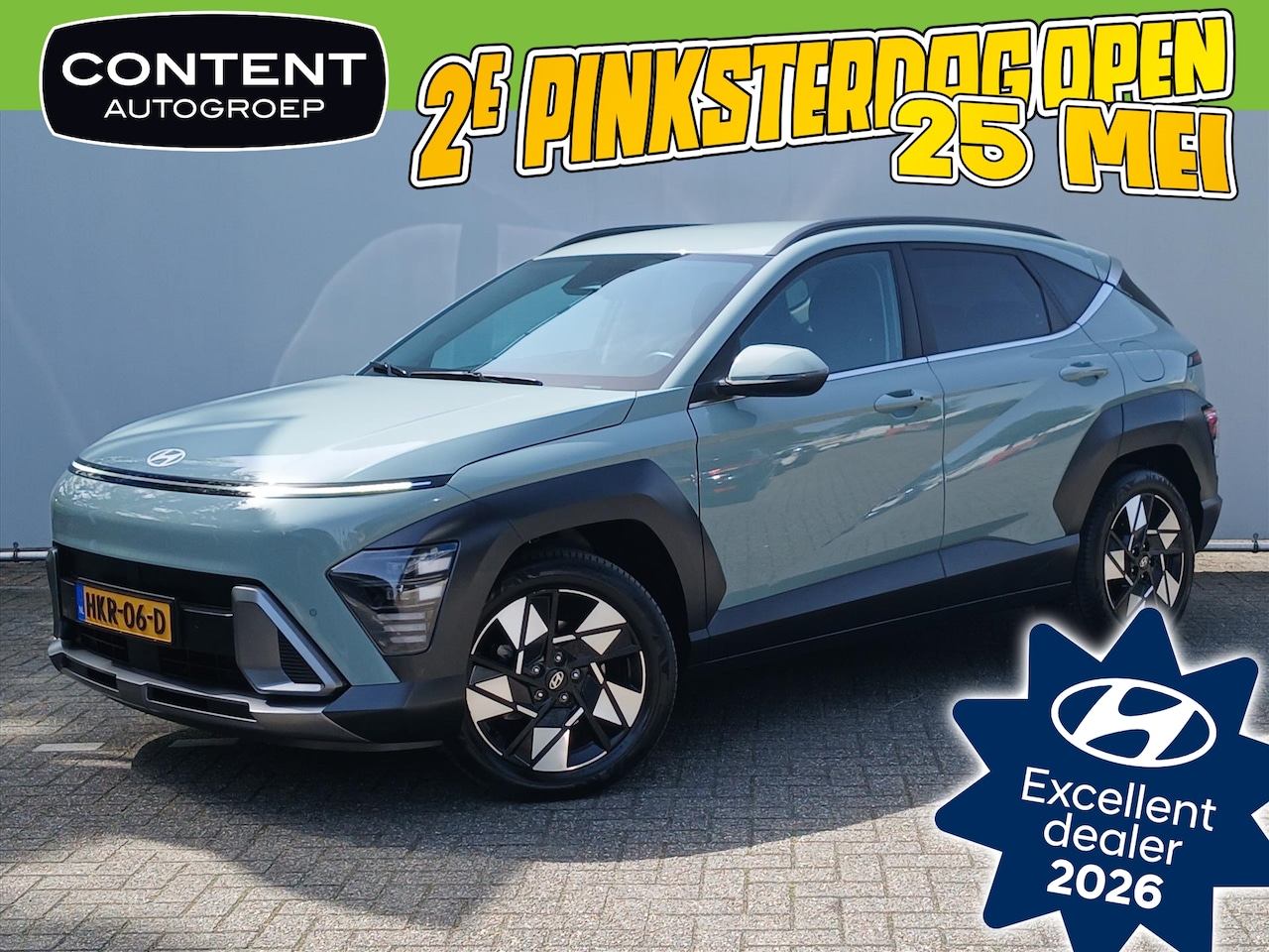 Hyundai Kona - 1.6 GDI HEV 141pk DCT Comfort Smart - AutoWereld.nl