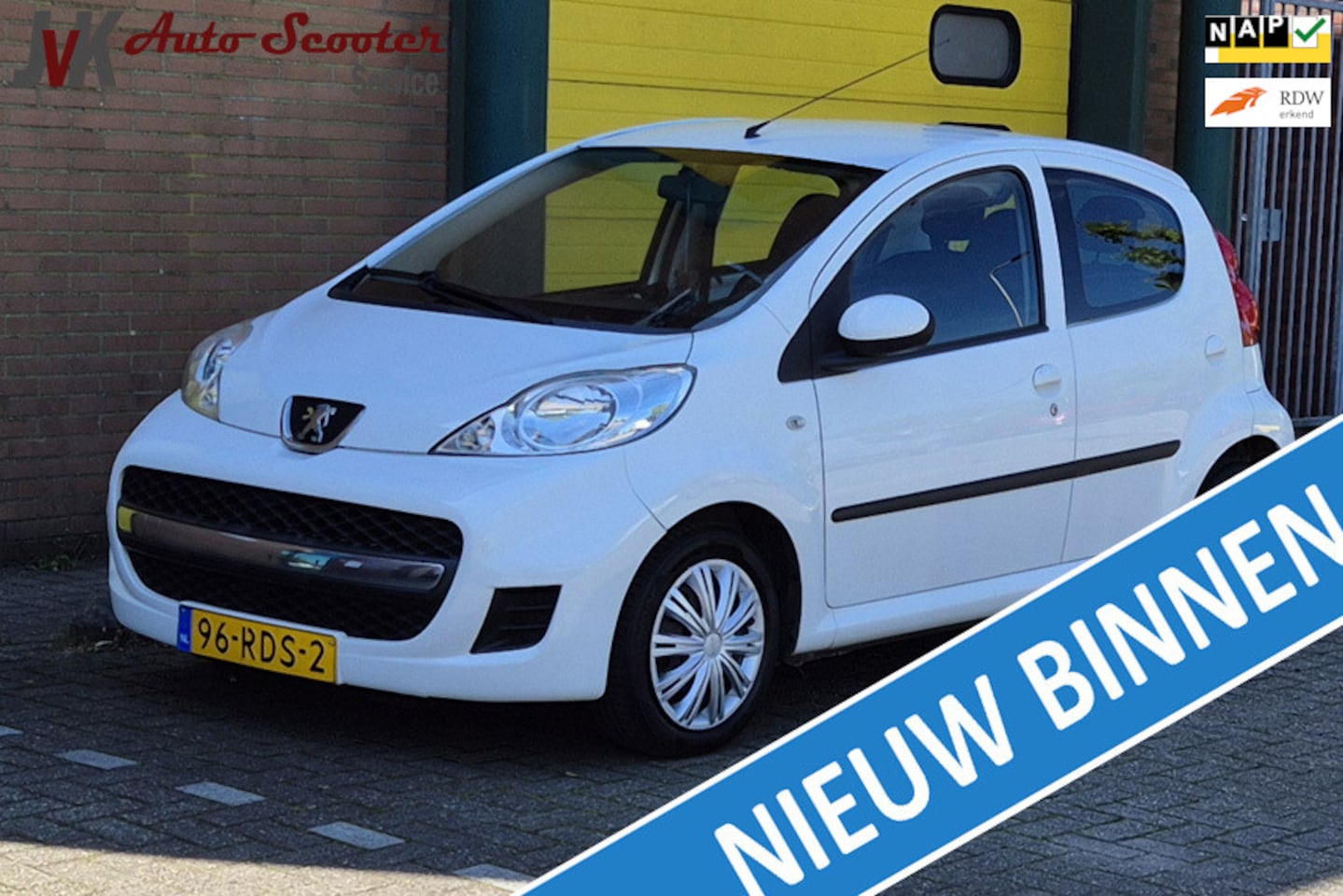 Peugeot 107 - 1.0-12V XS Airco! NAP! - AutoWereld.nl