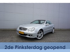 Mercedes-Benz CLK-klasse Cabrio - 200 K. Elegance AUTOMAAT - Airco / Cruise / Parkeers. / Leder / Stoelverw. / Lm velgen