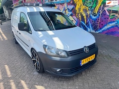 Volkswagen Caddy Maxi - 1.6 TDI leer navi airco 19 inch verlaagd elektrische pakket cruise controle super staat