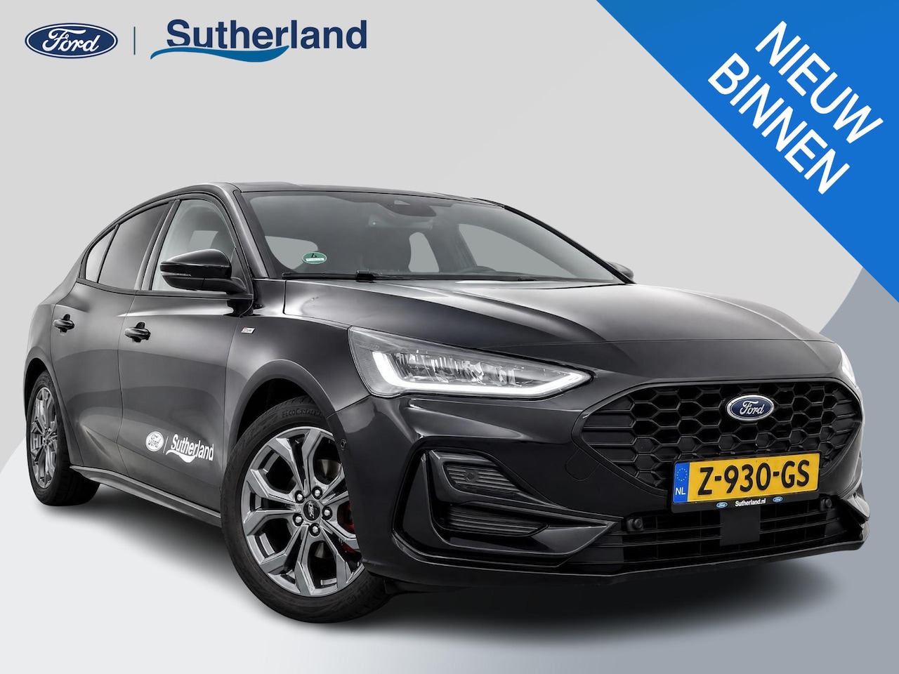 Ford Focus - 1.0 EcoBoost Hybrid ST Line X 155pk Automaat | Adaptieve Cruise | Winterpack | Full LED | - AutoWereld.nl