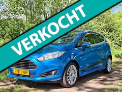 Ford Fiesta - 1.0 EcoBoost Titanium/Stoelverw./NAP/LED/Airco/Elekt.ramen/APK