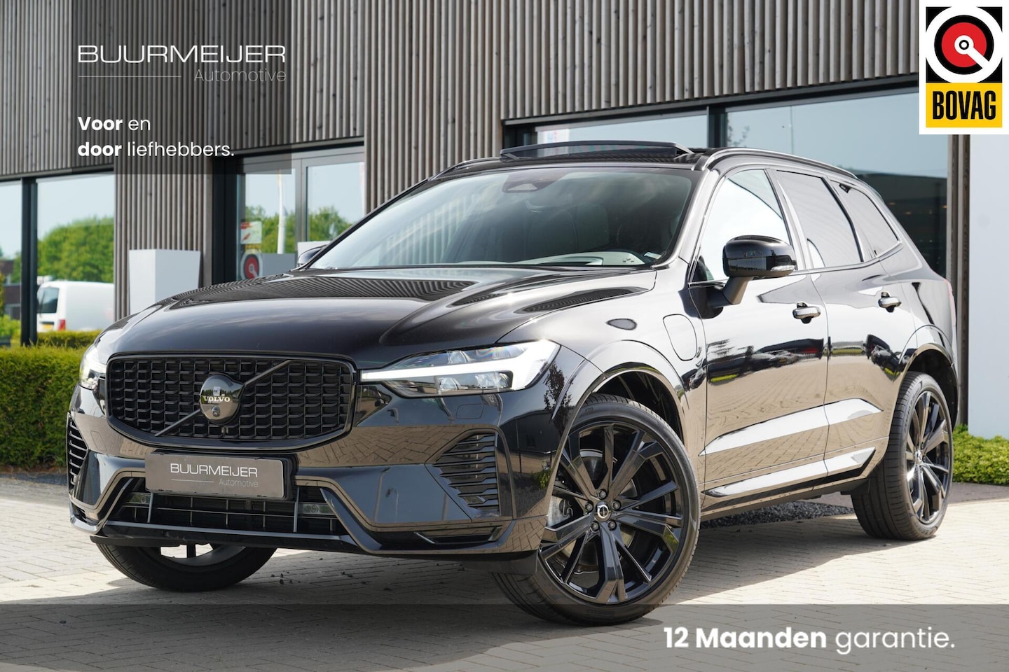 Volvo XC60 - T8 Plug-in hybrid AWD Ultimate Black Edition Long Range | Head-Up | Panoramisch schuif/kan - AutoWereld.nl