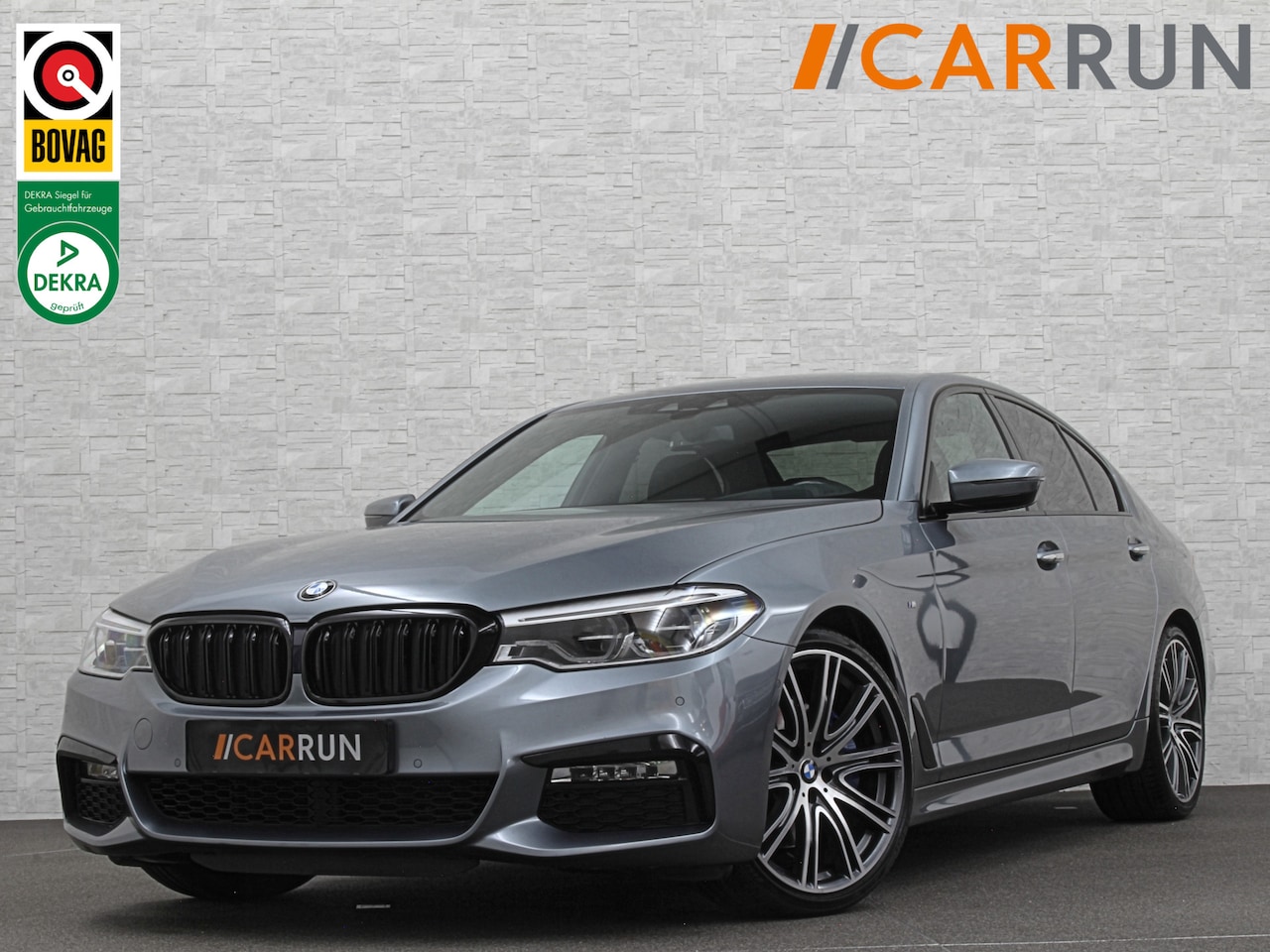 BMW 5-serie - 530i M-Sport | Head-Up | 20 Inch | Display-Key | Camera | Navi-Prof | Full-LED | Sfeerverl - AutoWereld.nl