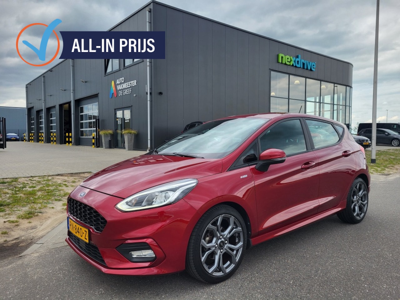 Ford Fiesta - 1.0 Ecoboost 100 pk ST-Line Winterpack 2e eigenaar - AutoWereld.nl