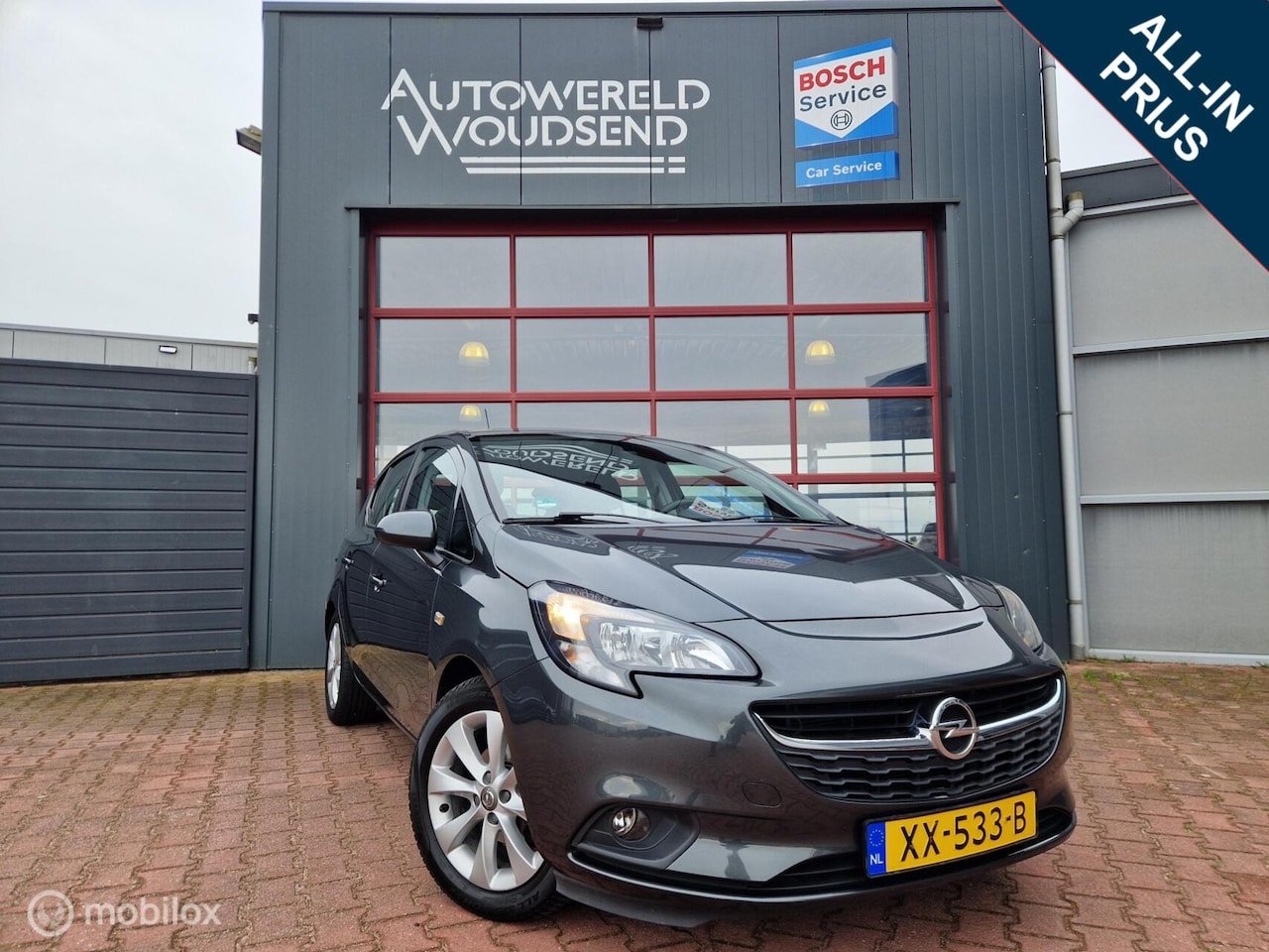 Opel Corsa - 1.4 Favourite 12MND BOVAG GAR|NAVI|TREKHAAK|PDC|AIRCO|LMV|BLUETOOTH| CC - AutoWereld.nl