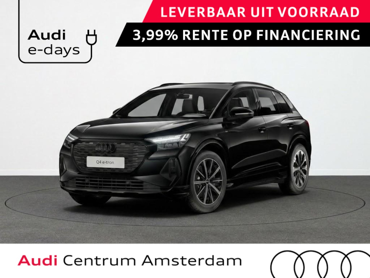 Audi Q4 e-tron - 45 S edition Competition 82 kWh 286 pk | Assistentiepakket plus | Comfortpakket | Glazen p - AutoWereld.nl