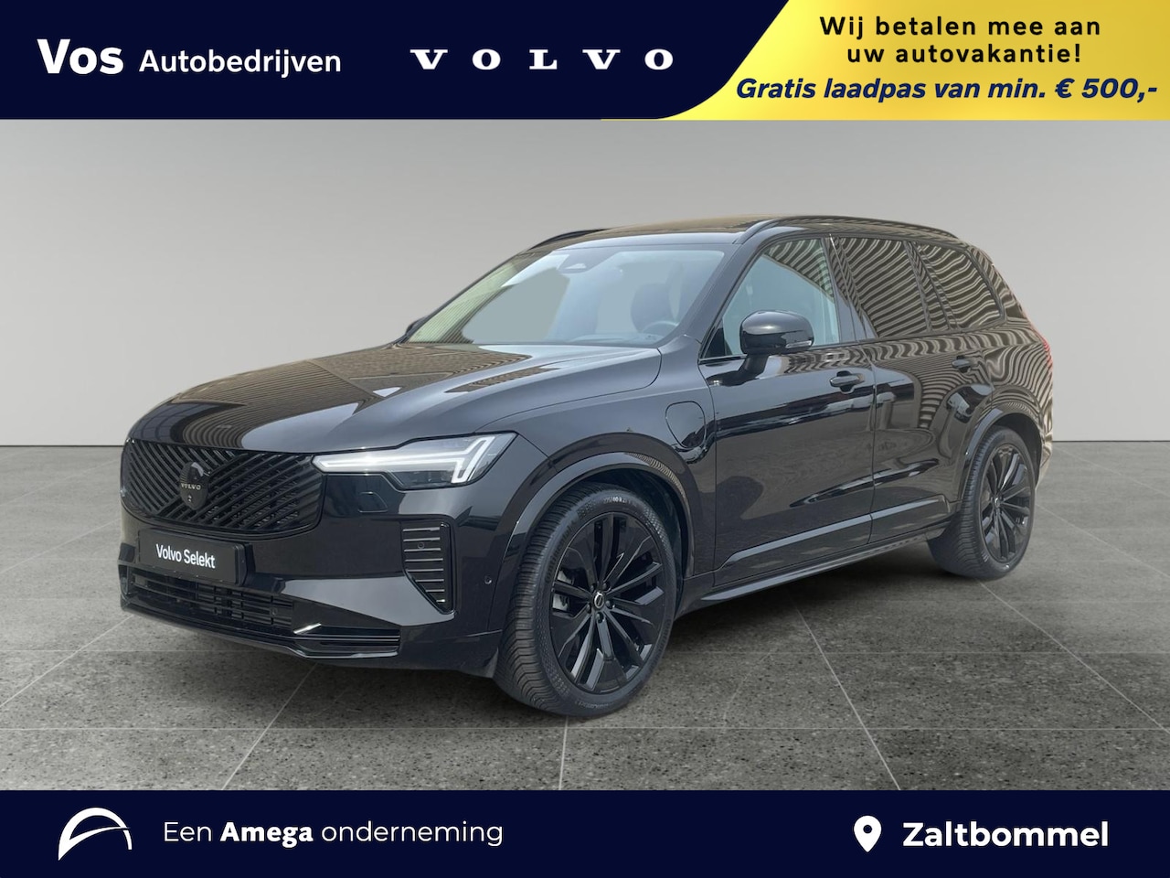 Volvo XC90 - T8 Plug-in hybrid AWD Ultra Dark | Black edition | Luchtvering | 360 camera - AutoWereld.nl