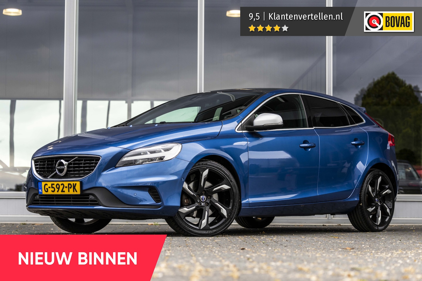 Volvo V40 - 1.5 T3 Polar+ Sport | Pano | Camera | Trekhaak - AutoWereld.nl