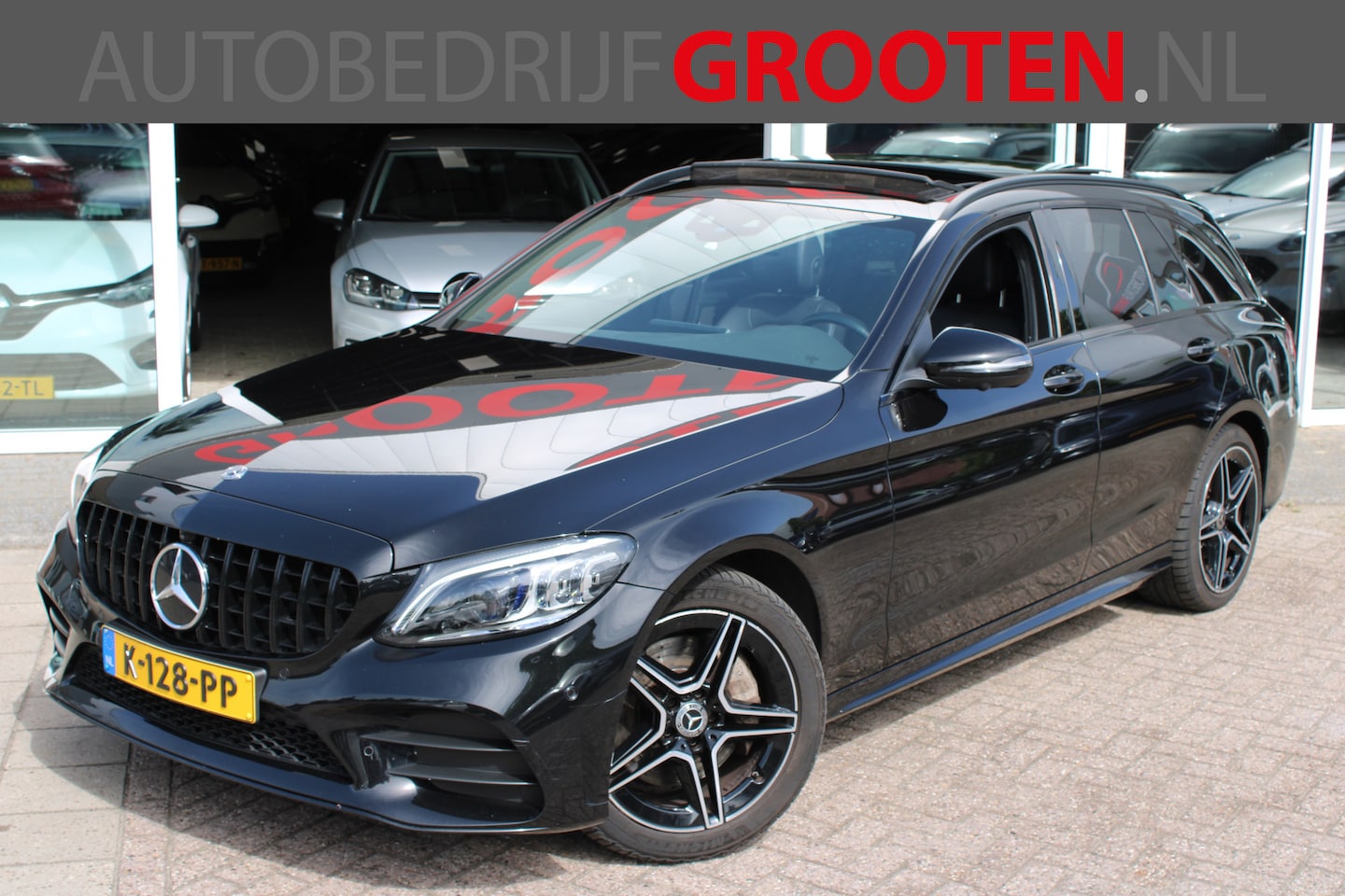 Mercedes-Benz C-klasse Estate - 300 e Business Solution AMG PANORAMA - AutoWereld.nl
