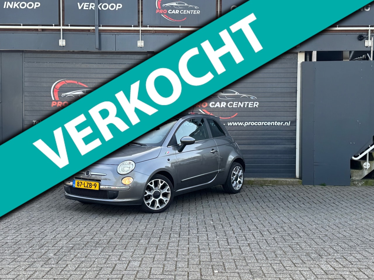 Fiat 500 - 1.2 Sport AUT|PANO|AIRCO|PDC|NAP|EL.RAMEN|APK|LMV - AutoWereld.nl