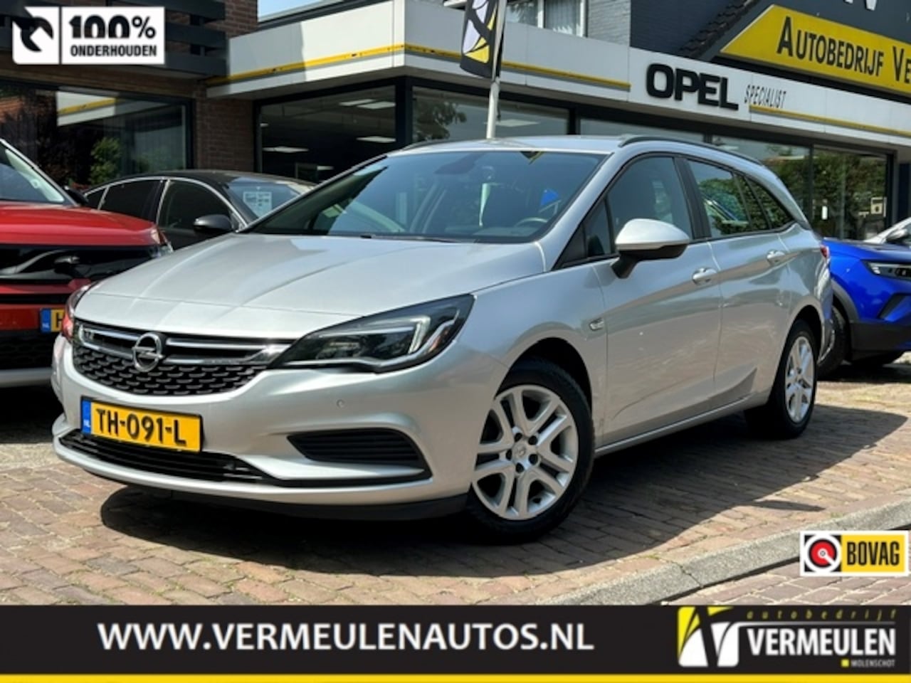 Opel Astra - 1.0 Turbo 105PK Online Edition + Airco/ Cruise/ Navi/ CarPlay/ NL auto - AutoWereld.nl